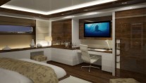 Motor yacht Nassima - Owners stateroom Photo credit VDP Studio